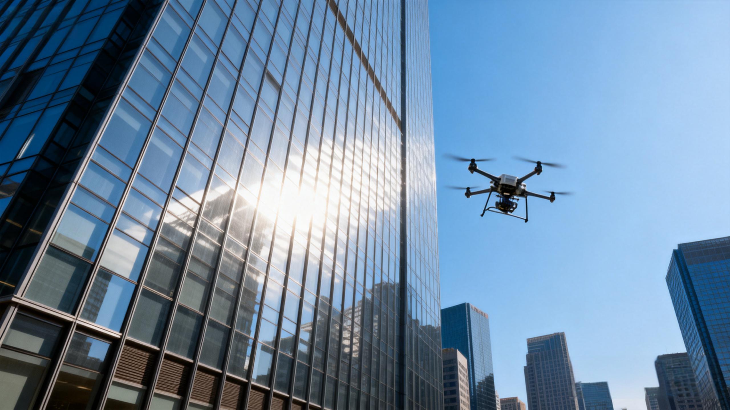 无人机外墙清洗剂｜赋能高空清洁，安全高效更友好